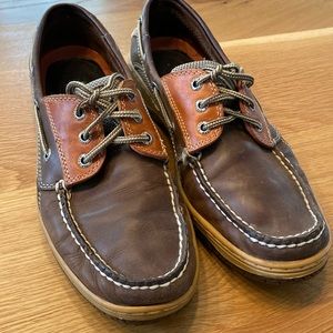 Men’s 10 brown, rust Sperry top siders